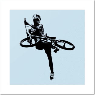 Freestyle BMX in the sky Posters and Art